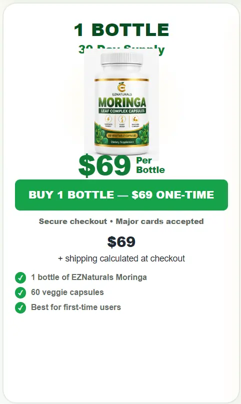 Order Moringa 1 Bottle